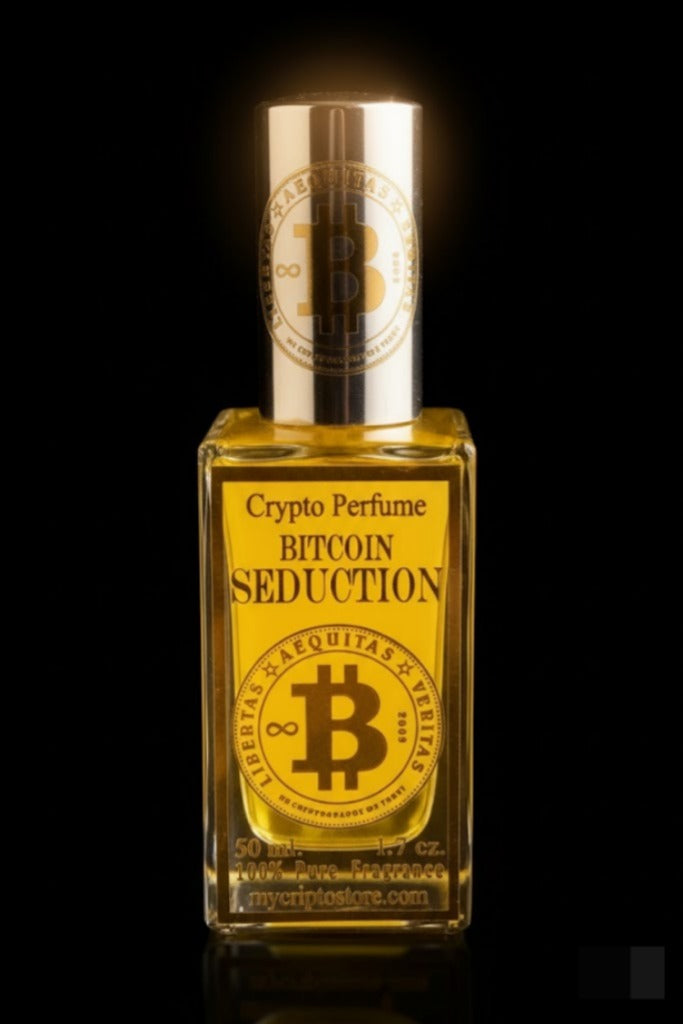 Bitcoin Seduction: The Perfume of Power and Innovation  1.7oz
